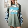 Band Senior Sister Class Of 2026 Senior Band Graduation Women's Comfort Colors T-Shirt Berry