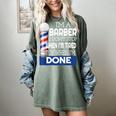 Barber Stylist Barber College Graduation Women's Comfort Colors T-Shirt Berry