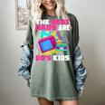 The Best Dads Are 80s Kids 80s Dad Nostalgia Women's Comfort Colors T-Shirt Berry