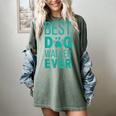 Best Dog Walker Ever Graduation New Shirt Dog Lover Women's Comfort Colors T-Shirt Berry