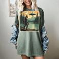 Bigfoot Sasquatch Alien Spaceship UFO Introvert Bruh Women's Comfort Colors T-Shirt Berry Bigfoot Sasquatch Alien Spaceship UFO Introvert Bruh Women's Comfort Colors T-Shirt Berry