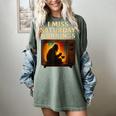 Bigfoot Saturday Morning Nostalgia Women's Comfort Colors T-Shirt Berry
