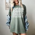 Biology Graduation Shirt 2018 Science Biology Graduate Women's Comfort Colors T-Shirt Berry