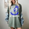 Blue In Memory Of Daughter Colon Cancer Awareness Shirts Women's Comfort Colors T-Shirt Berry