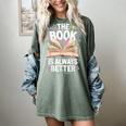 The Book Is Always Better Women's Comfort Colors T-Shirt Berry
