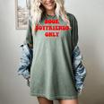 Book Boyfriends Only Women's Comfort Colors T-Shirt Berry Book Boyfriends Only Women's Comfort Colors T-Shirt Berry