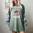 Book Club Squad Reading Bookworm Wine Lover Humor Women's Comfort Colors T-Shirt Berry Book Club Squad Reading Bookworm Wine Lover Humor Women's Comfort Colors T-Shirt Berry