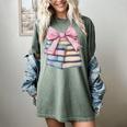Book Lover Coquette Bow Pink Dainty Ribbon Cute Bookworm Women's Comfort Colors T-Shirt Berry