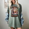 Book Lover Hedgehog Reading Books Introvert Bookworm Women's Comfort Colors T-Shirt Berry