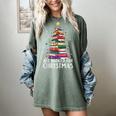 All Booked For Christmas Book Christmas Tree Lights Women's Comfort Colors T-Shirt Berry All Booked For Christmas Book Christmas Tree Lights Women's Comfort Colors T-Shirt Berry