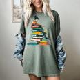 Books Abstract Artist Women Art Painting Books Women's Comfort Colors T-Shirt Berry