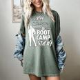 Boot Camp Graduation Military Cousin Support Tee Women's Comfort Colors T-Shirt Berry