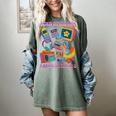 Born In The 80s Raised In The 90s Nostalgia Retro Memories Women's Comfort Colors T-Shirt Berry