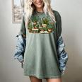 Botanical Garden Plants With Books Women's Comfort Colors T-Shirt Berry