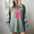 Breast Cancer Awareness Memory Mother Chemo Fighter Women's Comfort Colors T-Shirt Berry