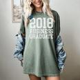 Business Major Shirt 2018 Business Graduation Graduate Women's Comfort Colors T-Shirt Berry