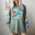 Cartoon Sarcasm Anti-Social Nihilism Introvert Fish Women's Comfort Colors T-Shirt Berry