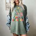 Christmas Audiology Tree Audiology Student Graduation Women's Comfort Colors T-Shirt Berry
