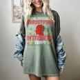 Christmas Introvert Team Introvert Introverted Xmas Women's Comfort Colors T-Shirt Berry