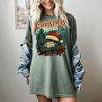 Christmas Movies Chill Retro VHS Holiday Nostalgia Women's Comfort Colors T-Shirt Berry