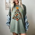 Christmas Tree Books Women's Comfort Colors T-Shirt Berry