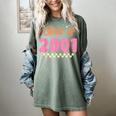 Class Of 2001 Meetup School Graduation Reunion Women's Comfort Colors T-Shirt Berry