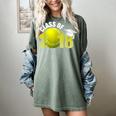 Class Of 2018 Shirts Graduation Senior Tennis Shirt Women's Comfort Colors T-Shirt Berry