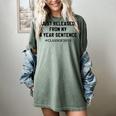 Class Of 2019 4 Year Sentence Graduation High School Women's Comfort Colors T-Shirt Berry