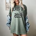 Class Of 2019-High School College University GRADUATION Women's Comfort Colors T-Shirt Berry