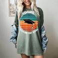 Class Of 2021 Done Senior Graduation Retro Sunset Women's Comfort Colors T-Shirt Berry