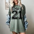 Class Of 2021 Senior 21 Cool Graduation Women's Comfort Colors T-Shirt Berry
