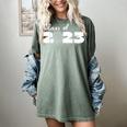 Class Of 2023 Seniors 23 Senior Graduation Idea Flower Women's Comfort Colors T-Shirt Berry
