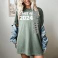 Class Of 2024 Senior 24 Shirt High School Graduation Party Women's Comfort Colors T-Shirt Berry
