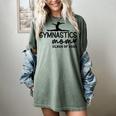 Class Of 2025 Gymnastics Mom Senior Gymnast Graduation Women's Comfort Colors T-Shirt Berry