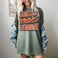 Class Of 2025 Senior Orange And Student Graduation Women's Comfort Colors T-Shirt Berry