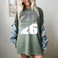 Class Of 2026 High School Senior Graduation Grey Sport Style Women's Comfort Colors T-Shirt Berry