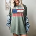 Class Of 2026 Senior Back To School American Flag Graduation Women's Comfort Colors T-Shirt Berry