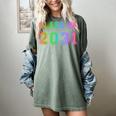 Class Of 2031 High School Graduation Date Kindergarten Shirt Women's Comfort Colors T-Shirt Berry