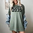 Class Of 2035 First Day Of School Graduation Women's Comfort Colors T-Shirt Berry