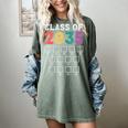 Class Of 2035 Graduation Check List Women's Comfort Colors T-Shirt Berry
