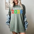 Class Of 2036 Grow With Me Graduation First Day Of School Women's Comfort Colors T-Shirt Berry