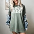 Class Of 2037 Kindergarten To Graduation First Day Of School Women's Comfort Colors T-Shirt Berry