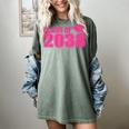 Class Of 2038 Pink Girls Growing Up School Memory Graduation Women's Comfort Colors T-Shirt Berry