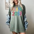 Class Of 2038 Pre K Graduate Preschool Graduation Women's Comfort Colors T-Shirt Berry