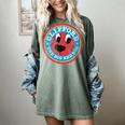 Clifford The Big Red Dog Round Distressed Logo Kids Books Women's Comfort Colors T-Shirt Berry