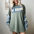 Colon Cancer Awareness Month Memory Loss Blue Ribbon Women's Comfort Colors T-Shirt Berry
