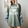 Congrats 2018 Destiny College High School Graduation T-Shir Women's Comfort Colors T-Shirt Berry