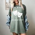 Cool Theater Graduation Tshirt Tragedy And Comedy Masks Women's Comfort Colors T-Shirt Berry