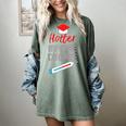 Cool Hotter By One Degree Graduation Teesadf Women's Comfort Colors T-Shirt Berry