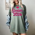 Coquette Pink Bow Senior 2026 Class Of Graduation Women's Comfort Colors T-Shirt Berry